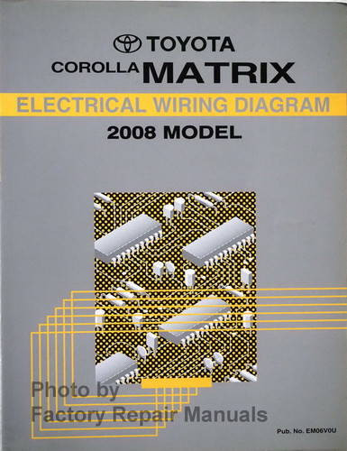 2008 Toyota Matrix Electrical Wiring Diagrams