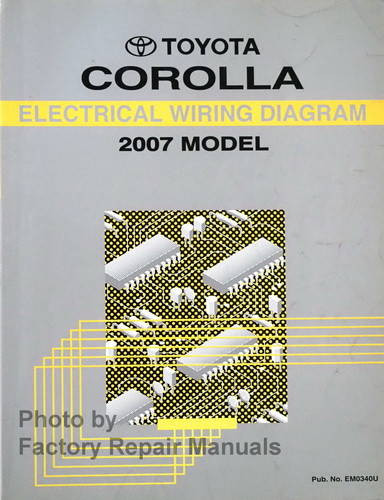 2007 Toyota Corolla Electrical Wiring Diagrams
