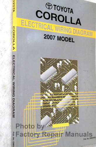 2007 Toyota Corolla Electrical Wiring Diagrams