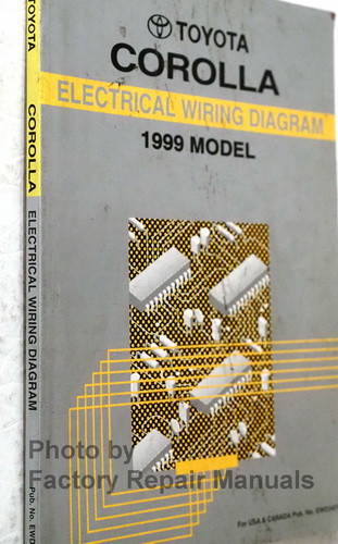 1999 Toyota Corolla Electrical Wiring Diagrams
