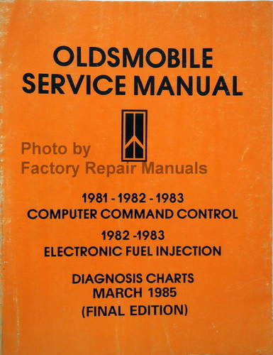 1981-1983 Olds Computer Control and Electronic Fuel Injection Diagnosis Charts