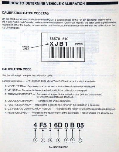 2004 Ford Lincoln Mercury Car & Truck Engine/Emissions Facts Book Summary