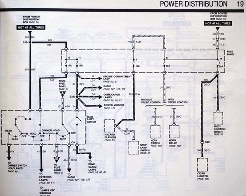 1987 Ford Ranger and Bronco II Electrical & Vacuum Troubleshooting Manual
