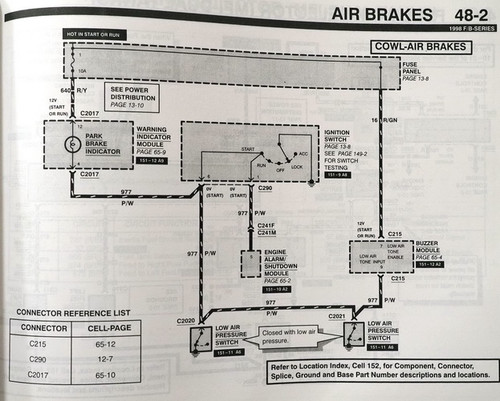 1998 Ford F & B 700 800 900 Electrical & Vacuum Troubleshooting Manual Sample 2