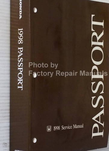 1998 Honda Passport Service Manual