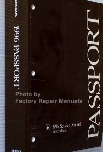 1996 Honda Passport Service Manual