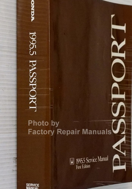 1995.5 Honda Passport Service Manual