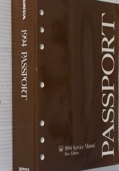 1994 Honda Passport Service Manual