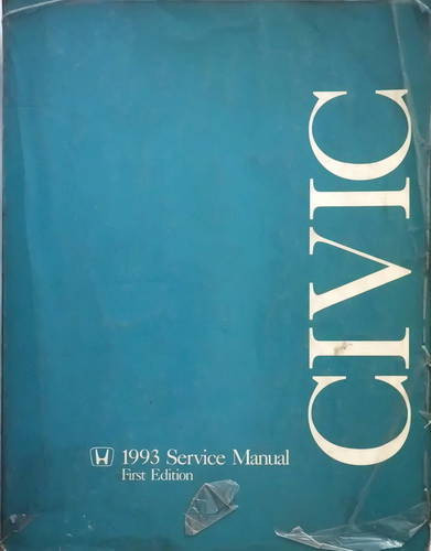 1993 Honda Civic Service Manual