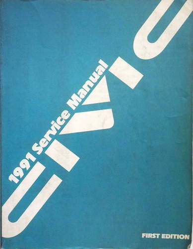 1991 Honda Civic Service Manual