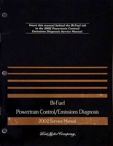 2002 Ford F150 Bi-Fuel Powertrain Control and Emissions Diagnosis Service Manual