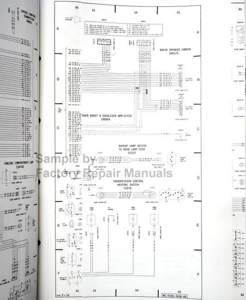 1973 Ford Torino/Ranchero Wiring Diagrams\n
