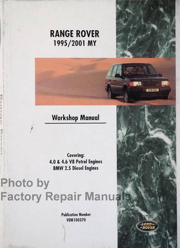 1995-2001 Land Rover Range Rover Workshop Manual