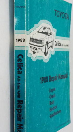 1988 Toyota Celica All-Trac Repair Manual