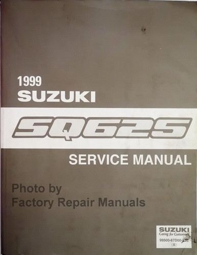 1999 Suzuki Grand Vitara Service Manual
