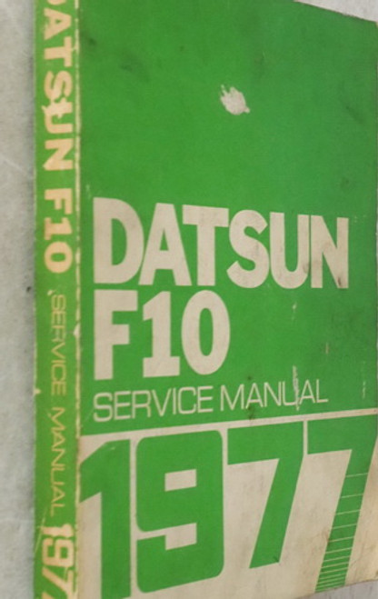 1977 Datsun F10 Service Manual