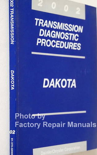 2002 Dodge Dakota Transmission Diagnostic Procedures