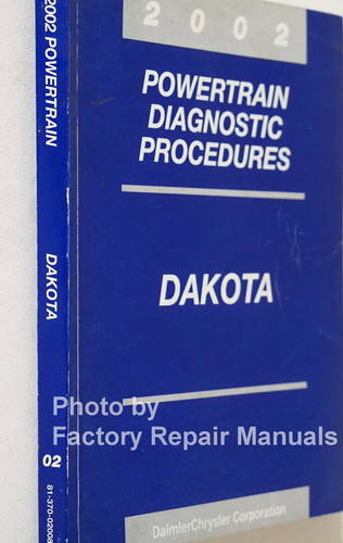 2002 Dodge Dakota Powertrain Diagnostic Procedures