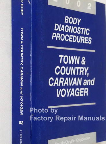 2002 Town & Country Caravan Voyager Body Diagnostic Procedures