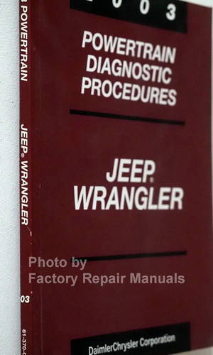 2003 Jeep Wrangler Powertrain Diagnostic Troubleshooting Procedures