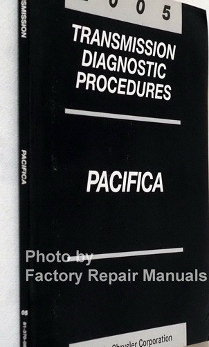 2005 Chrysler Pacifica Transmission Diagnostic Troubleshooting Procedures