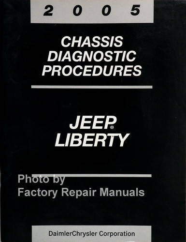 2005 Jeep Liberty Chassis Diagnostic Troubleshooting Procedures Table of Contents