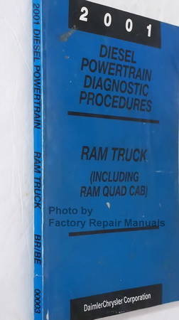 2001 Dodge Ram Truck Diesel Powertrain Diagnostic Procedures