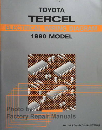 1990 Toyota Tercel Electrical Wiring Diagrams