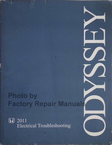 2011 Honda Odyssey Electrical Troubleshooting Manual