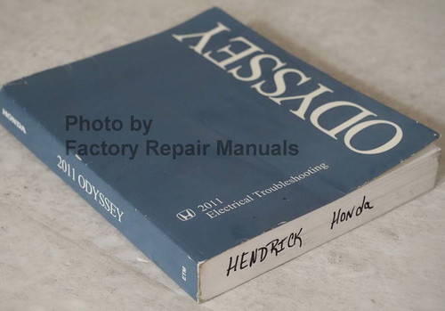 2011 Honda Odyssey Electrical Troubleshooting Manual