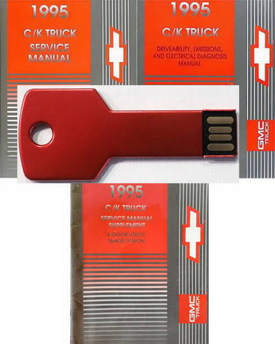 1995 Chevy GMC C/K Truck Service Manuals on USB