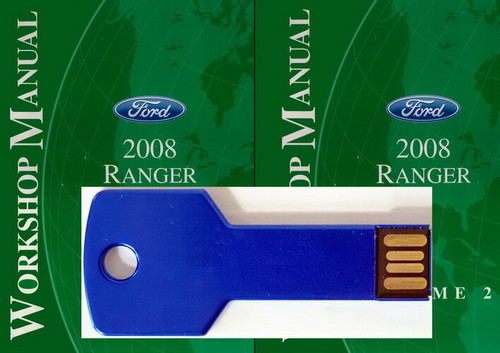 2008 Ford Ranger Workshop Manual on USB