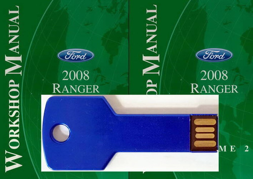 2008 Ford Ranger Workshop Manual on USB