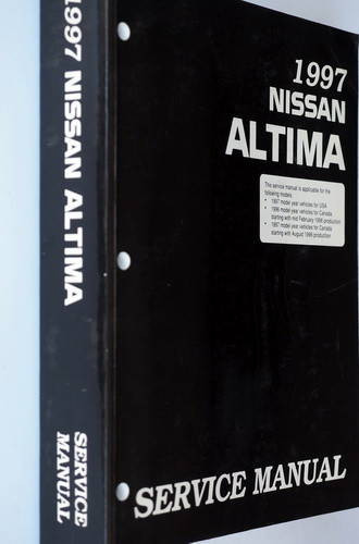 1997 Nissan Altima Service Manual