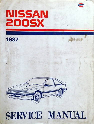 1987 Nissan 200SX Service Manual