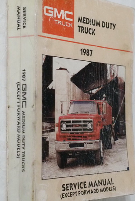 1987 GMC Medium Duty Truck Bus Service Manual 
