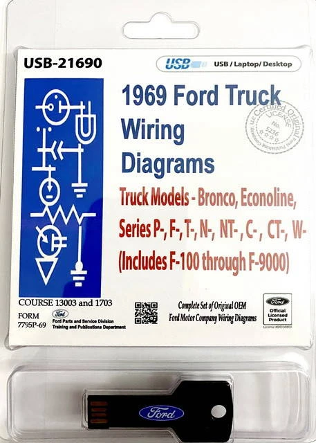 1969 Ford Truck Electrical Wiring Diagrams 