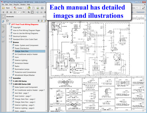 1977 Ford Truck Electrical Wiring Diagrams 