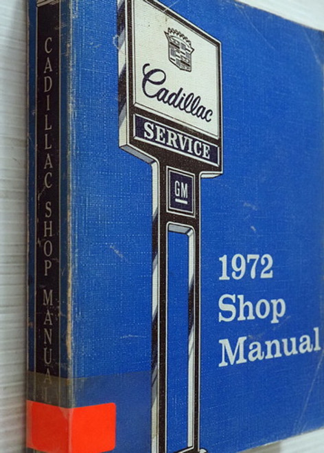 1972 Cadillac Shop Manual