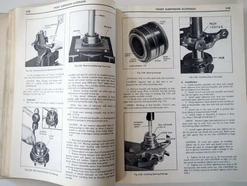1972 Cadillac Shop Manual