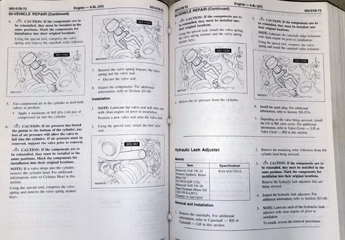 2006 F-250, 350, 450, 550 Super Duty Service Manual 