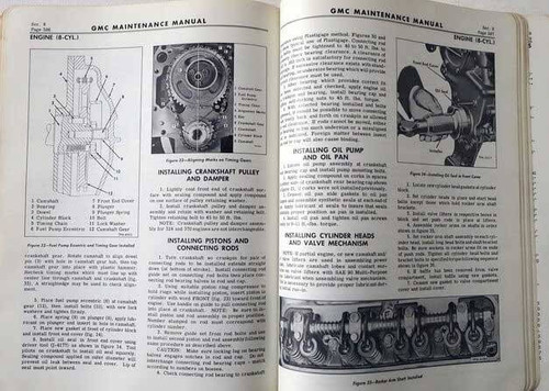 1957 GMC Truck 550 - 970 Maintenance Manual 