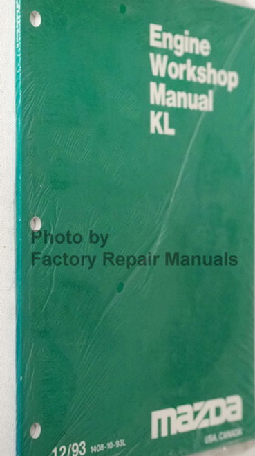 Mazda KL Engine Workshop Manual