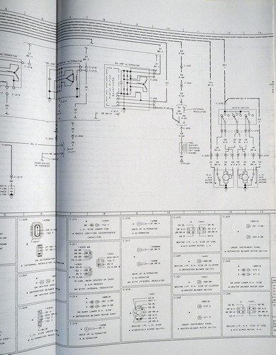 1990 Ford C8000 CT8000 Truck Foldout Electrical Wiring Diagrams