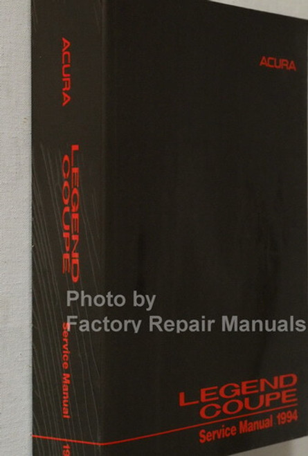 1994 Acura Legend Coupe Service Manual