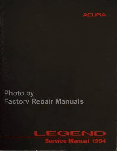 1994 Acura Legend Sedan Service Manual