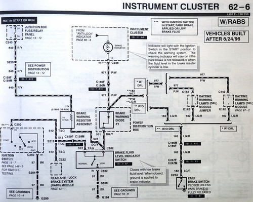 1997 Ford F150 F250 Electrical & Vacuum Troubleshooting Manual