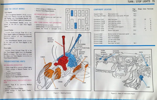 1979 Ford Fairmont Mercury Zephyr Electrical and Vacuum Troubleshooting Manual