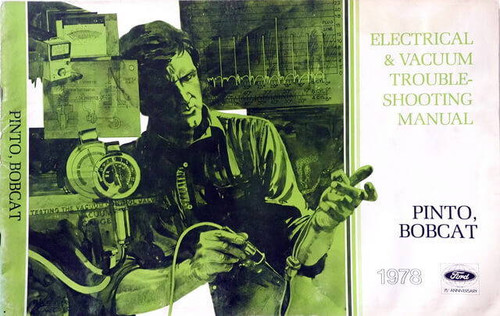 1978 Ford Pinto Mercury Bobcat Electrical & Vacuum Troubleshooting Manual
