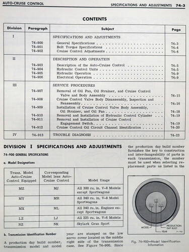 1966 Buick Cruise Control Service Manual